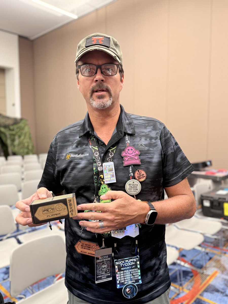 To the person who stole the Flipper Zero that was being silent auctioned to help Talons Reach charity that helps  veterans, we hope you enjoy the stolen property and this guy with no hobbies stepped up and paid to replace the flipper zero

Thanks <a href="/InsiderThreats/">Insider Threats</a> !