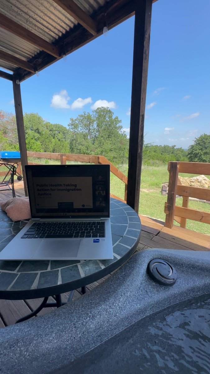 hideawayranch's tweet image. Did you know that all of our cabins have free wifi now?  Imagine yourself working remotely here....