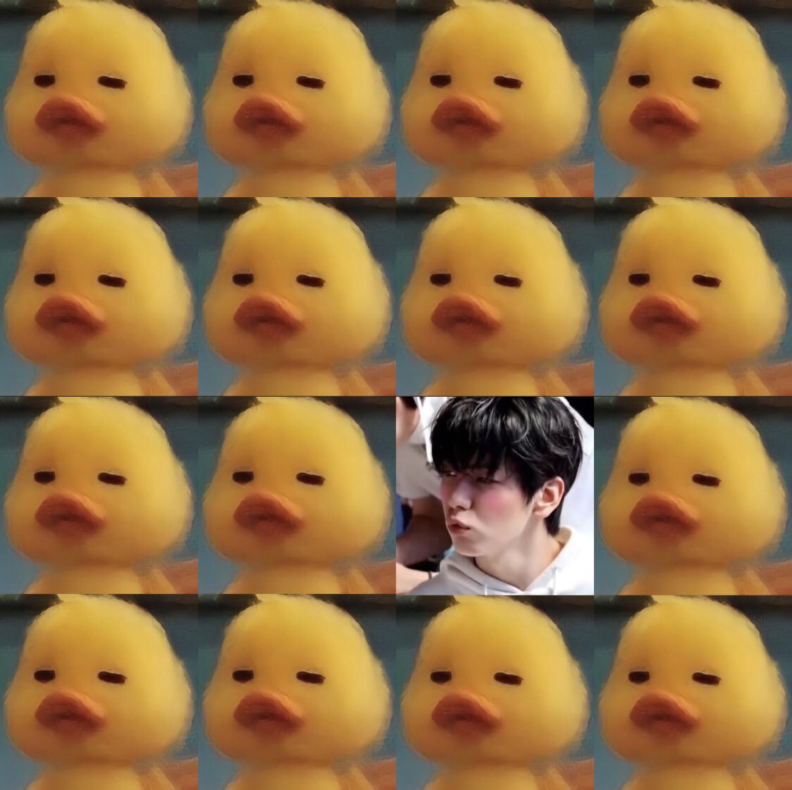 soobin duck pout