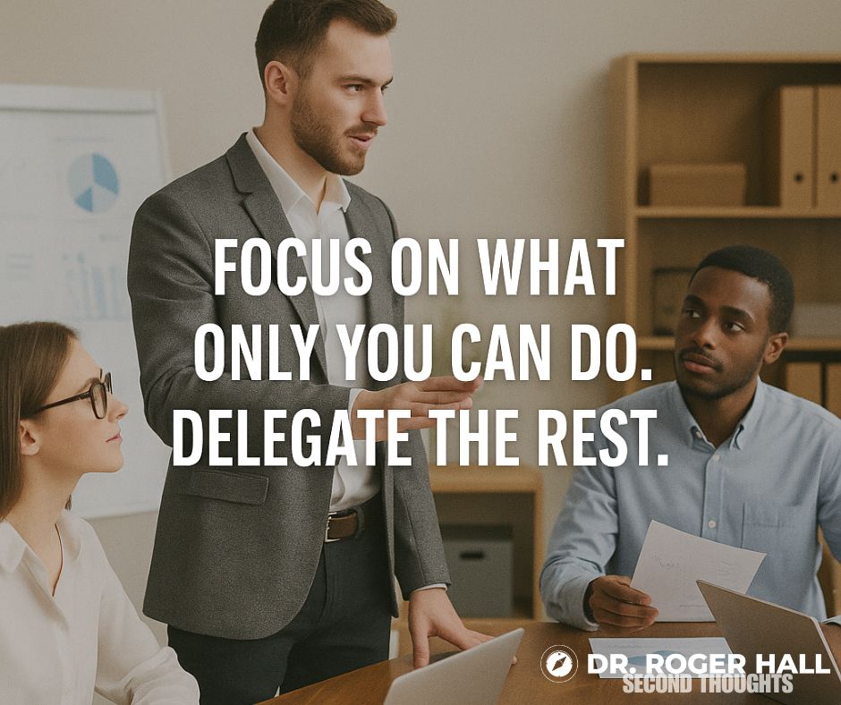 DoctorRogerHall's tweet image. Do what only YOU can do. That’s where your power lives.
💪 Get focused here → youtu.be/Wh-Ouvt5Zvc

#DelegateToElevate #PurposeDrivenWork #DrRogerHall