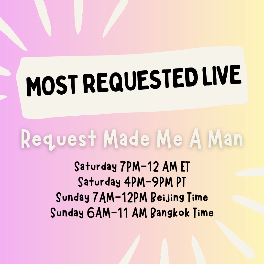JacksonWGlobal's tweet image. [NOTICE]

Jackson Wang will be answering your questions on Most Requested Live on Aug 9! 📻
Please join us in requesting #MADEMEAMAN for #MostRequestedLive!

❣️ Please schedule your posts in advance if you can&apos;t join us!
🗒️ Only 1 request per hour from each account, do not spam!…