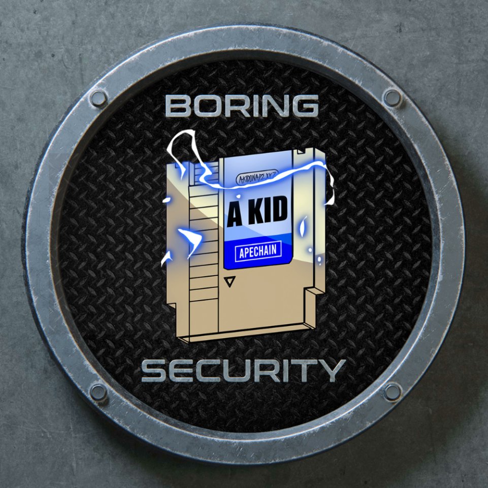 A KID (@akidonape) on Twitter photo Big shootout to <a href="/BoringSecDAO/">Boring Security</a> for the ๐ฅ Web3 101 Security class we just hopped into!
Every community should jump on this train and get schooled. ๐๐ก๏ธ
Props to Mr. BAYC himself <a href="/Feld4014/">FฮLD | mrbayc.eth</a> & security gigachad <a href="/Jon_HQ/">Jon_HQ</a> for making it both brainy and fun. ๐ฆ๐ช
More classes comingโฆ Big shootout to <a href="/BoringSecDAO/">Boring Security</a> for the ๐ฅ Web3 101 Security class we just hopped into!
Every community should jump on this train and get schooled. ๐๐ก๏ธ
Props to Mr. BAYC himself <a href="/Feld4014/">FฮLD | mrbayc.eth</a> & security gigachad <a href="/Jon_HQ/">Jon_HQ</a> for making it both brainy and fun. ๐ฆ๐ช
More classes comingโฆ