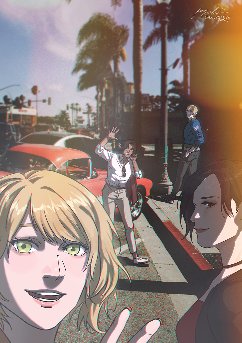 🥰📸
#luisserra #leonkennedy #adawong #ashleygraham #REBHFun #RE4