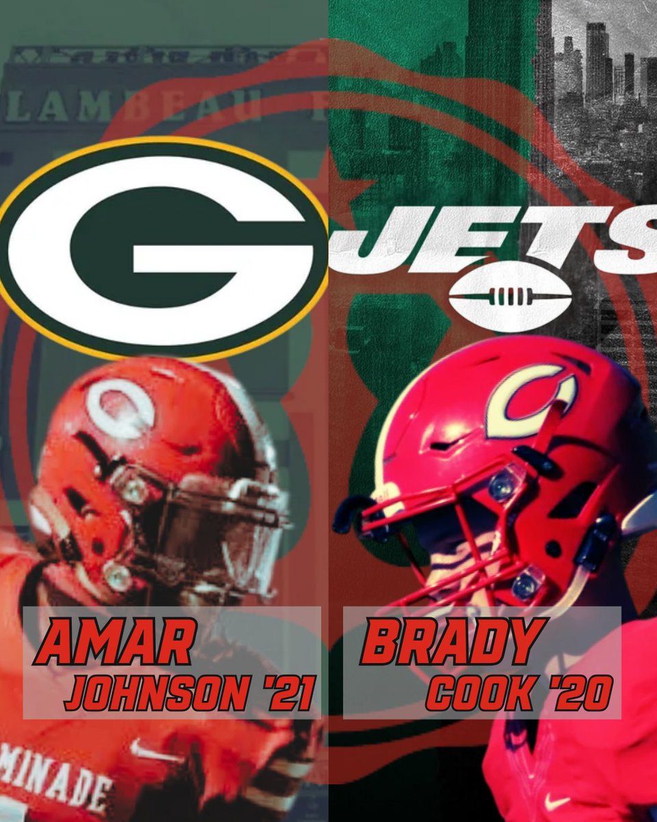 Chaminade College Preparatory School (@wearechaminade) on Twitter photo Tonight will be a special night for <a href="/ccpfootballteam/">Chaminade Football</a> as alums @amar_johnson1 and <a href="/qbcook4/">Brady Cook</a> will both not just make their NFL debuts, but will face off against each other as Cook leads the New York Jets into Lambeau Field to face the Johnson's Green Bay Packers. #EstoVir Tonight will be a special night for <a href="/ccpfootballteam/">Chaminade Football</a> as alums @amar_johnson1 and <a href="/qbcook4/">Brady Cook</a> will both not just make their NFL debuts, but will face off against each other as Cook leads the New York Jets into Lambeau Field to face the Johnson's Green Bay Packers. #EstoVir