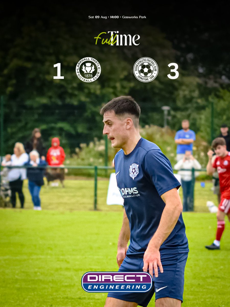 Thorn Athletic WOS (@thornwos) on Twitter photo πππΏπΌπ'π ππππππ ||
It's a huge three points on the road as we see off Larkhall away.
Goals:
<a href="/euan_rodger/">Euan rodger</a> β½οΈβ½οΈ (Sponsored by Kevin McGuigan)
<a href="/ruairidh18/">Ruairidh Clark</a> β½οΈ (Sponsored by Structure Barbers)
Man of the match <a href="/euan_rodger/">Euan rodger</a>
Well done lads π πππΏπΌπ'π ππππππ ||
It's a huge three points on the road as we see off Larkhall away.
Goals:
<a href="/euan_rodger/">Euan rodger</a> β½οΈβ½οΈ (Sponsored by Kevin McGuigan)
<a href="/ruairidh18/">Ruairidh Clark</a> β½οΈ (Sponsored by Structure Barbers)
Man of the match <a href="/euan_rodger/">Euan rodger</a>
Well done lads π
