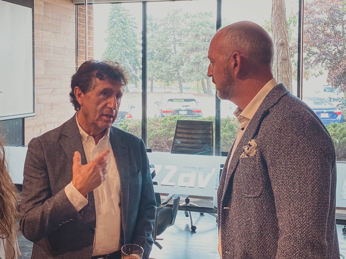 Michael Guglielmin (@mikeguglielmin) on Twitter photo Honoured to join <a href="/SenatorHousakos/">Senator Leo Housakos</a> and <a href="/annarobertsmp/">Anna Roberts</a> in visiting Angelo Contardi, owner of <a href="/pizzaville/">Pizzaville</a> . With 95 locations across Ontario, his story is a testament to entrepreneurship, perseverance, and community spirit.
Thank you, Angelo, for the warm welcome.
#pizzaville Honoured to join <a href="/SenatorHousakos/">Senator Leo Housakos</a> and <a href="/annarobertsmp/">Anna Roberts</a> in visiting Angelo Contardi, owner of <a href="/pizzaville/">Pizzaville</a> . With 95 locations across Ontario, his story is a testament to entrepreneurship, perseverance, and community spirit.
Thank you, Angelo, for the warm welcome.
#pizzaville