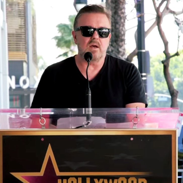 “We’ve had a few weird years of cancel culture - people telling you what you can and can’t laugh or talk about, but we pushed back and we won… until the next time!” @RickyGervais