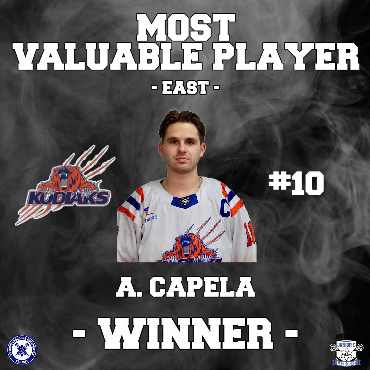 🏆 East MVP – Anthony Capela (North Shore)

Back-to-back brilliance. After taking the 2024 East MVP, Anthony Capela doubled down with another standout year for the Kodiaks. His consistency, playmaking, and knack for big-game performances make him a repeat champion in the East.