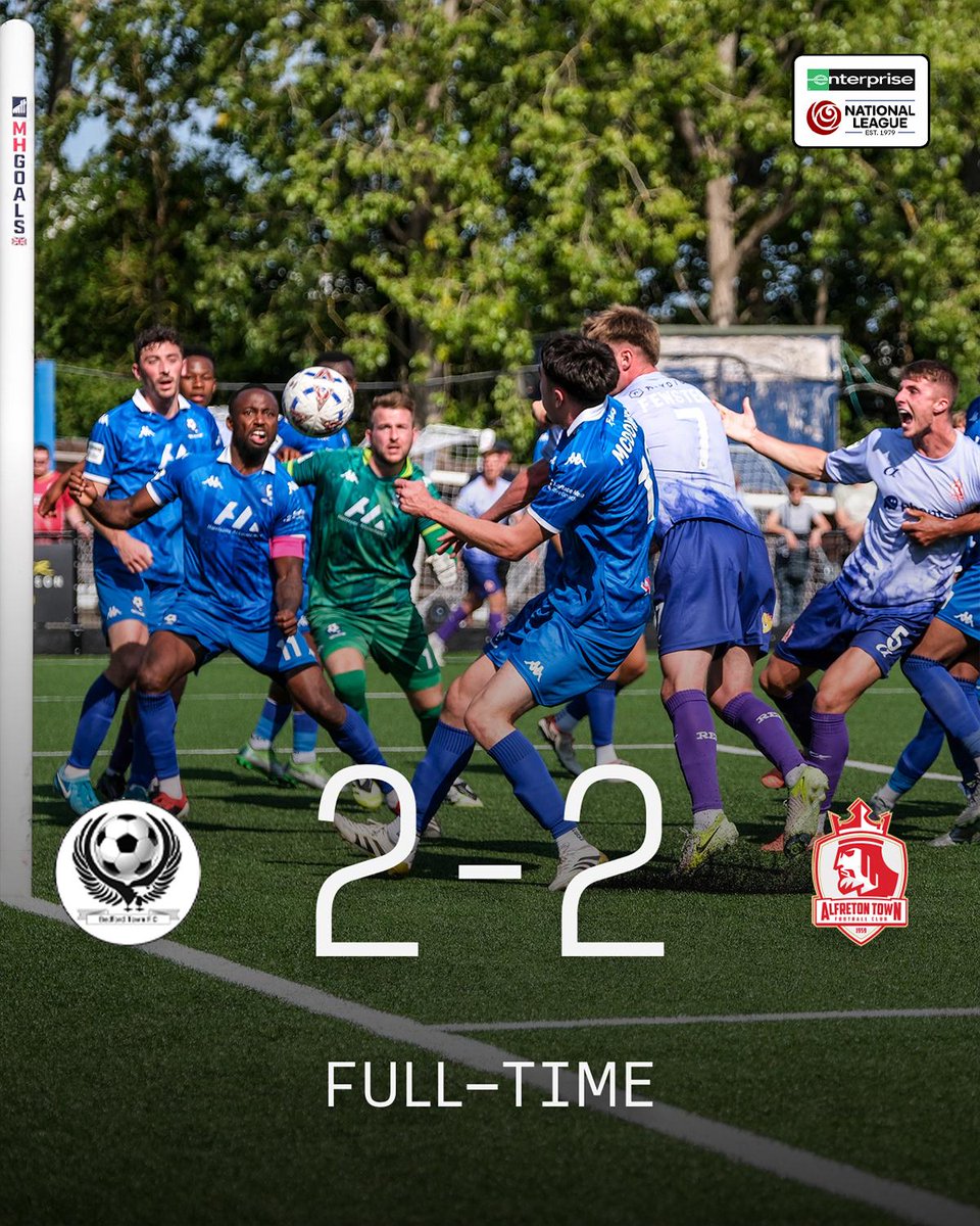 FULL TIME: 

<a href="/BedfordTown/">Bedford Town FC</a> 2-2 <a href="/AlfretonTownFC/">Alfreton Town FC</a> (Marsh 35,90; Ligendza 39 Fewster 74)

A herculean effort from Alfreton but late heartbreak denies us the perfect start thanks to a late Bedford equalizer. 

Well played lads

#ATFC | #Ofton