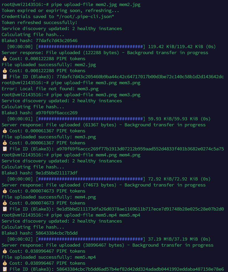 ILesnitser's tweet photo. Today I launched the Pipe Firestarter Storage Node. 
I'm thrilled with their idea, making a decentralized data and file transfer system is great.

@pipenetwork #firestarter

Direct link to mem: https://t.co/12HfASDl86 https://t.co/81g874cQlX