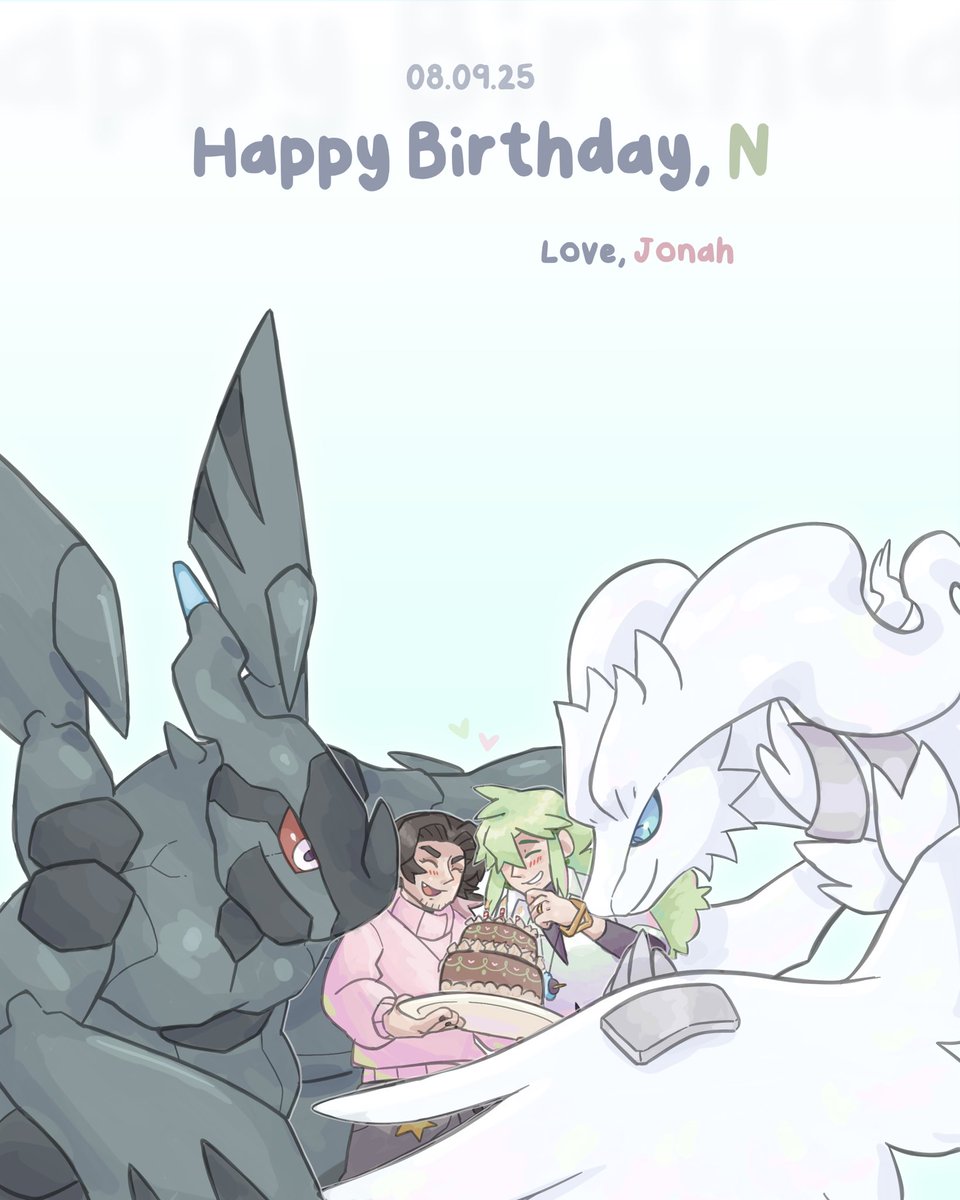 Happy birthday, N! 💚🖤🎉✨

🎡🌃🎂