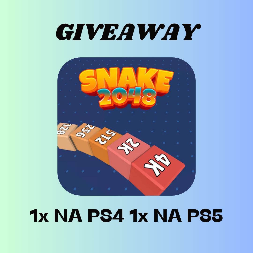 ๐ป๐๐๐๐ช๐พ๐๐๐๐๐๐๐๐ค๐๐๐๐ฅ๐ค ๐ (@gaminginsights1) on Twitter photo ๐ฎ ** Giveaway Snake 2048 ** ๐ฎ
Weโre giving away:
โจ 1x NA PS4
โจ 1x NA PS5
How to Enter:
1๏ธโฃ Like this post ๐
2๏ธโฃ Retweet โป๏ธ
3๏ธโฃ Follow:
- <a href="/TwollamasGames/">TwoLlamas Games</a>
- <a href="/GAMWAREDUTCH/">GAMWAREDUTCH</a>
- <a href="/GamingInsights1/">๐ป๐๐๐๐ช๐พ๐๐๐๐๐๐๐๐ค๐๐๐๐ฅ๐ค ๐ฆ</a>
Winners Announced 08/11/25
#Winners #Giveaways #Reviews #TwollamaStudios ๐ฎ ** Giveaway Snake 2048 ** ๐ฎ
Weโre giving away:
โจ 1x NA PS4
โจ 1x NA PS5
How to Enter:
1๏ธโฃ Like this post ๐
2๏ธโฃ Retweet โป๏ธ
3๏ธโฃ Follow:
- <a href="/TwollamasGames/">TwoLlamas Games</a>
- <a href="/GAMWAREDUTCH/">GAMWAREDUTCH</a>
- <a href="/GamingInsights1/">๐ป๐๐๐๐ช๐พ๐๐๐๐๐๐๐๐ค๐๐๐๐ฅ๐ค ๐ฆ</a>
Winners Announced 08/11/25
#Winners #Giveaways #Reviews #TwollamaStudios