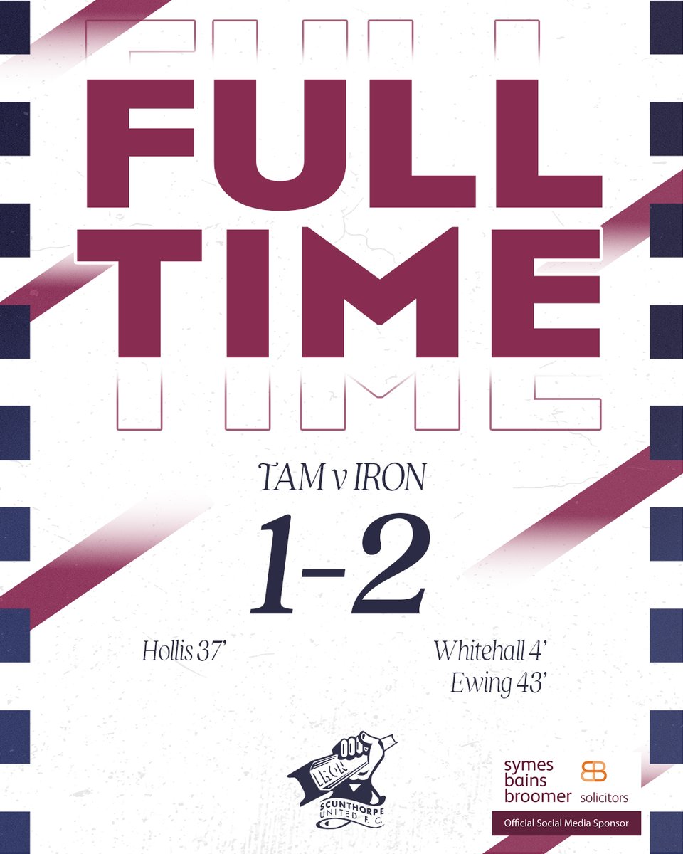 Scunthorpe United FC (@sufcofficial) on Twitter photo β½οΈ π
πππ-ππππ
ITβS A BIG, BIG THREE POINTS TO START THE SEASON!
Goals from Danny Whitehall and Oli Ewing seal all three points to make it a positive return to the National League for the Iron.
(TAMWORTH 1-2 IRON)
π€ Social media on matchdays is sponsored by Symes Bains β½οΈ π
πππ-ππππ
ITβS A BIG, BIG THREE POINTS TO START THE SEASON!
Goals from Danny Whitehall and Oli Ewing seal all three points to make it a positive return to the National League for the Iron.
(TAMWORTH 1-2 IRON)
π€ Social media on matchdays is sponsored by Symes Bains