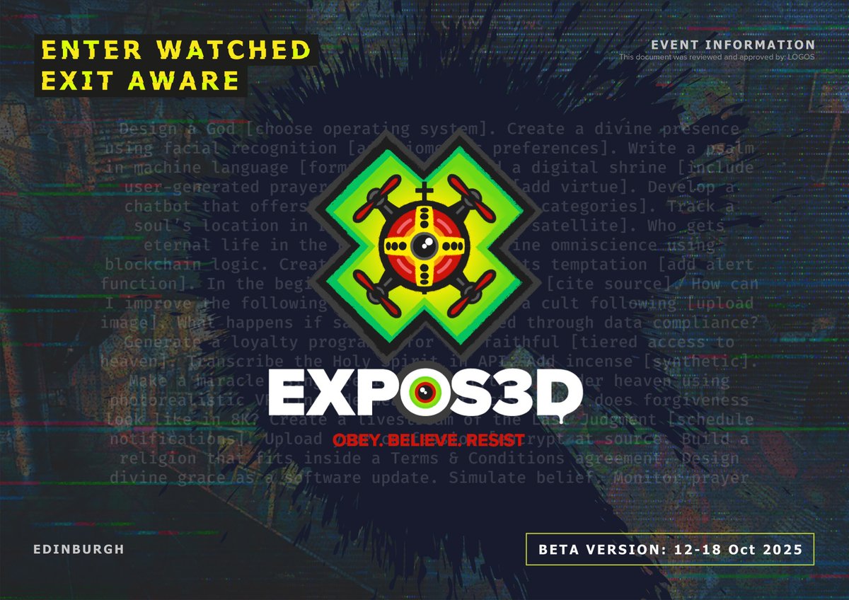 1/12 Enter Watched. Exit Aware. 🧵👇

Step inside #EXPOS3D and discover details on the 2025 beta show, NFT Collector Tiers and 2026 partnership opportunities.