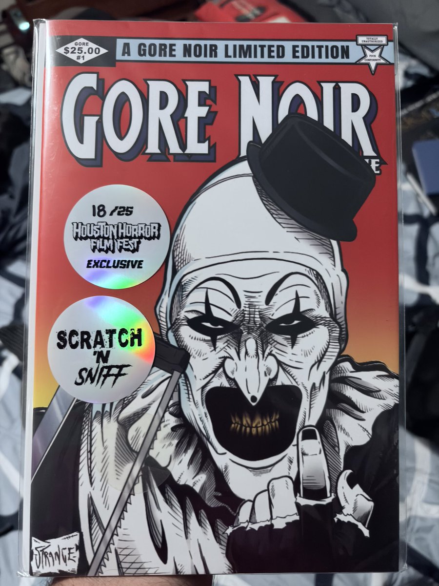 Snagged this last night <a href="/FilmFestHouston/">HoustonHorrorFilmFest</a>! So fucking cool!