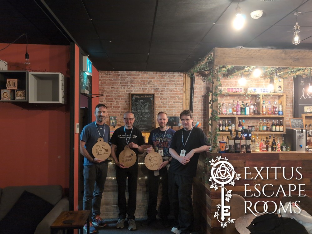 At the European Mensa Gathering in Cardiff 🧠
4 of us just escaped an <a href="/ExitusEscape/">Exitus Escape Rooms</a> Room with a fantastic time!
Lessons for life (and learning):
✅ Break problems into steps
✅ Think creatively
✅ Keep going
— Vladimir
certifiedonlineacademy.com
#Teamwork #ProblemSolving #Mensa