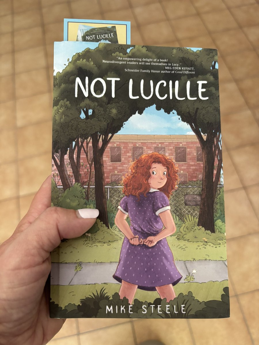 Love when there are books in the mail! And I have a student who is going to be so excited to crack this one open. Yay!