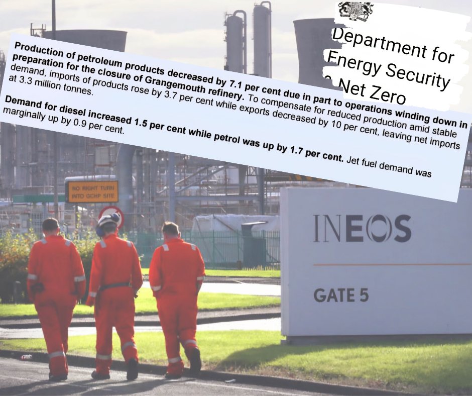 Keep Grangemouth Working (@grangemouthjobs) on Twitter photo The <a href="/energygovuk/">Department for Energy Security and Net Zero</a> lacks action but it appears to gather data. It turns out there is a "stable demand" for products, and in fact that demand is going up. <a href="/PetroineosGM/">Petroineos Grangemouth</a> claimed it was a declining market and <a href="/GOVUK/">GOV.UK</a> believed them! The <a href="/energygovuk/">Department for Energy Security and Net Zero</a> lacks action but it appears to gather data. It turns out there is a "stable demand" for products, and in fact that demand is going up. <a href="/PetroineosGM/">Petroineos Grangemouth</a> claimed it was a declining market and <a href="/GOVUK/">GOV.UK</a> believed them!