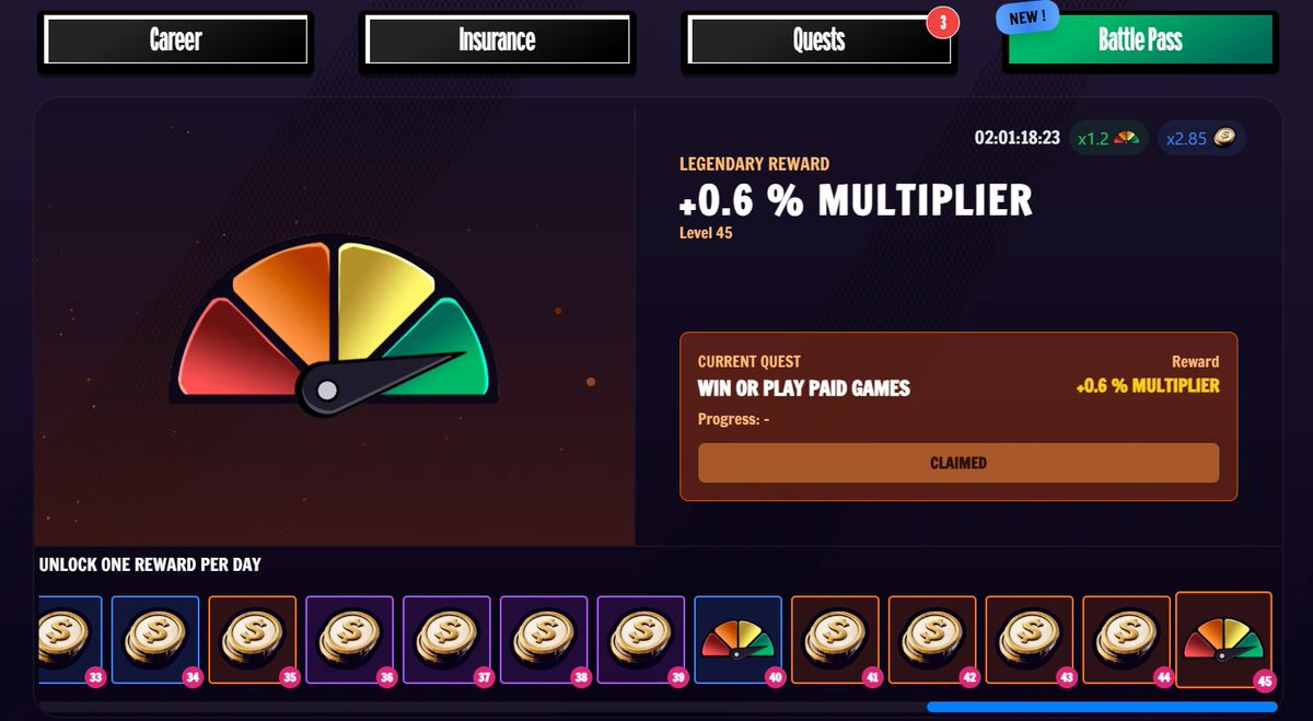 iura.eth🥷🏼 (@nftiura) on Twitter photo Just completed the <a href="/PromotionRoyale/">Promotion Royale</a> season pass, what a great experience✳️
Absolutely +EV and had so much fun playing everyday with collegues🎯
Thank you team!
Can't wait for next season and for the new game coming out👀
Always on <a href="/AbstractChain/">Abstract</a> ✳️ Just completed the <a href="/PromotionRoyale/">Promotion Royale</a> season pass, what a great experience✳️
Absolutely +EV and had so much fun playing everyday with collegues🎯
Thank you team!
Can't wait for next season and for the new game coming out👀
Always on <a href="/AbstractChain/">Abstract</a> ✳️