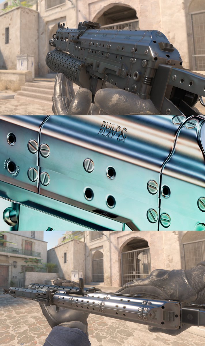 Back to the workshop with a new job!🧩
Designed and engineered with @jurgengusta and <a href="/ksamand/">ksamand</a>
Especially for <a href="/CounterStrike/">CS2</a>
Link | steamcommunity.com/sharedfiles/fi…
Collection | steamcommunity.com/workshop/filed…