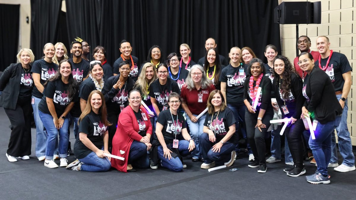 Kicking off the 25-26 school year at convocation with the dream team! #LevelUp #OrganizationalDevelopment <a href="/FortBendISD/">Fort Bend ISD</a>