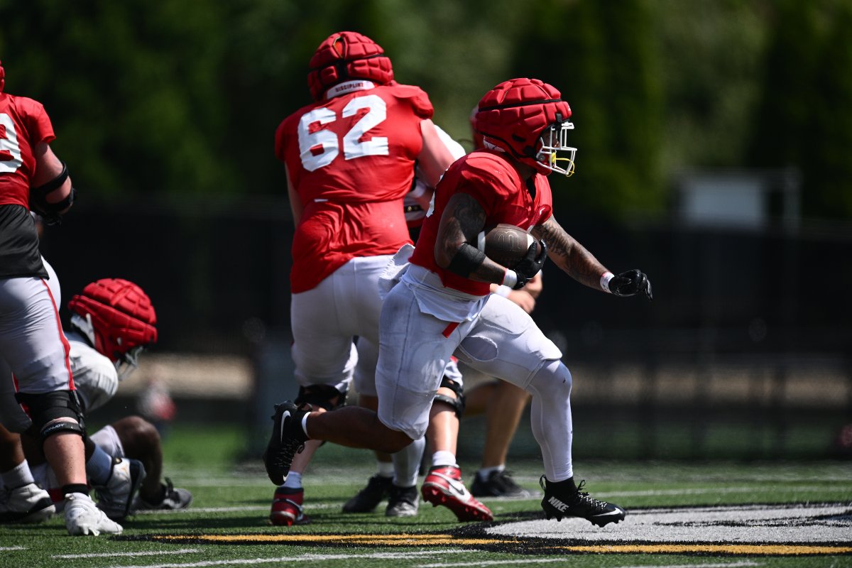 Youngstown State Football (@ysufootball) on Twitter photo Offense flicks from today's scrimmage. ๐ธ
#GoGuins Offense flicks from today's scrimmage. ๐ธ
#GoGuins