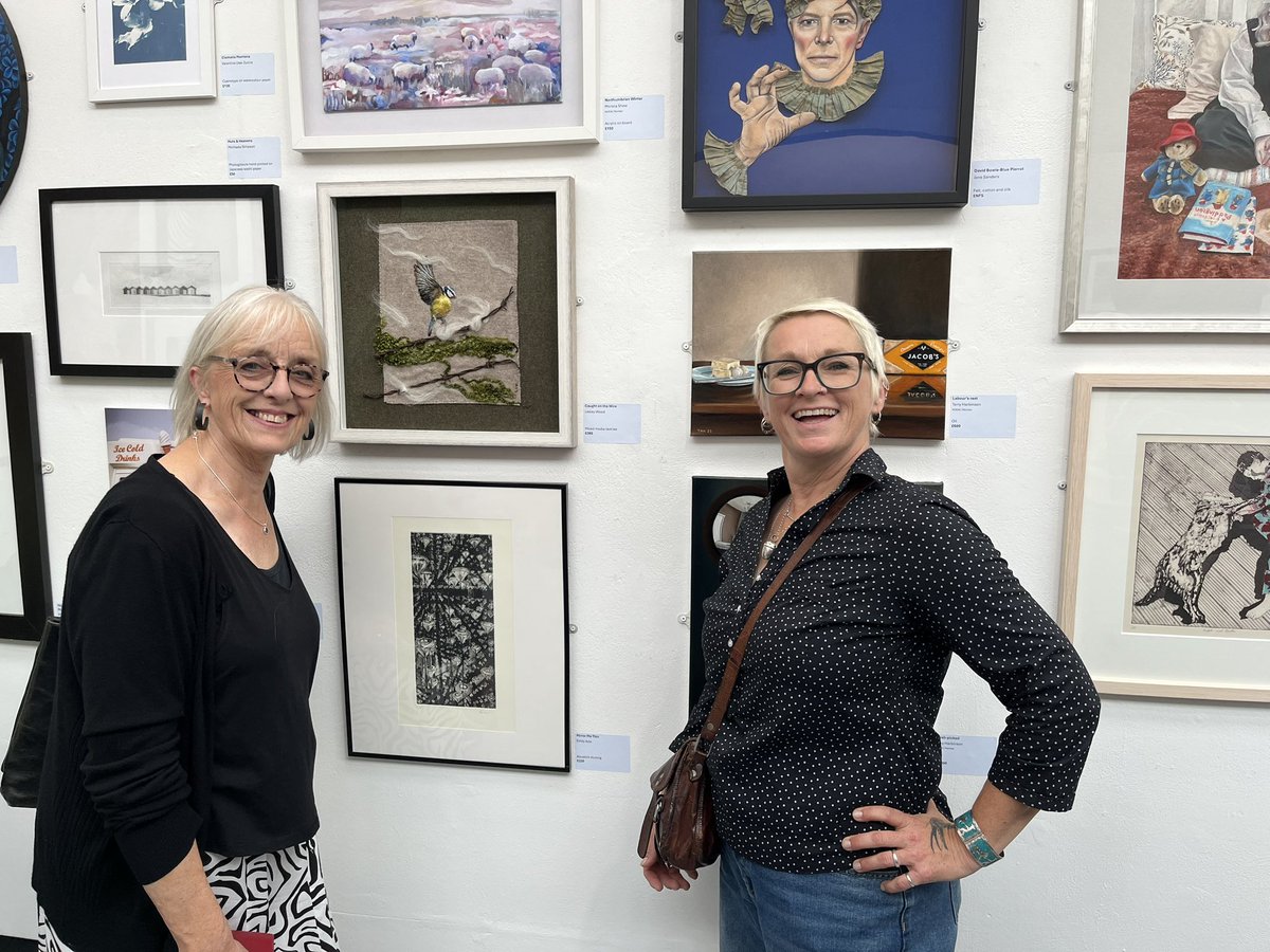 Jane Sanders (@janesandersart) on Twitter photo ENJOYED ATTENDING THE OPENING OF THE NORTHERN SUMMER EXHIBITION AT NEWCASTLE ARTS CENTRE. IT WAS REALLY WELL ATTENDED & WAS GREAT TO CATCH UP WITH FELLOW STITCHY LADIES LESLEY WOOD & DEB COOPER. GO & SEE IT! IT’S ON UNTIL 13th SEPTEMBER. #billyconnolly #DavidBowie #newcastlearts ENJOYED ATTENDING THE OPENING OF THE NORTHERN SUMMER EXHIBITION AT NEWCASTLE ARTS CENTRE. IT WAS REALLY WELL ATTENDED & WAS GREAT TO CATCH UP WITH FELLOW STITCHY LADIES LESLEY WOOD & DEB COOPER. GO & SEE IT! IT’S ON UNTIL 13th SEPTEMBER. #billyconnolly #DavidBowie #newcastlearts
