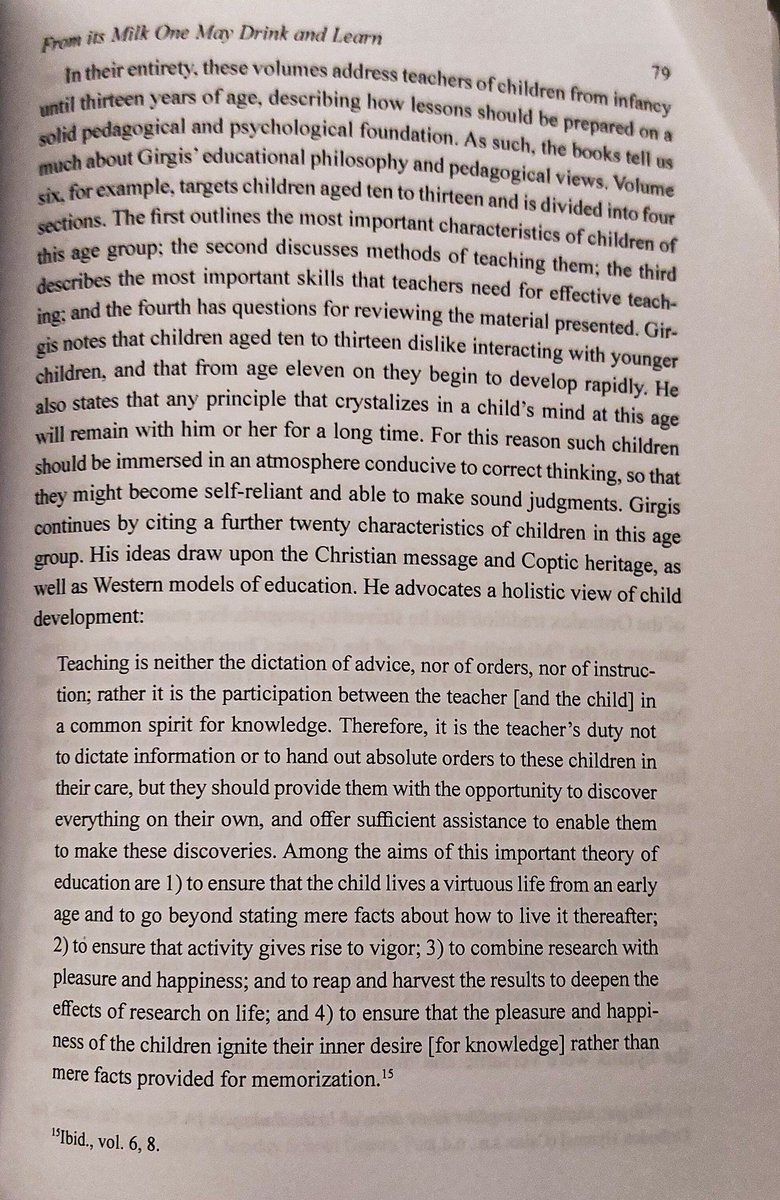 The mind of Habib Girgis is astonishing