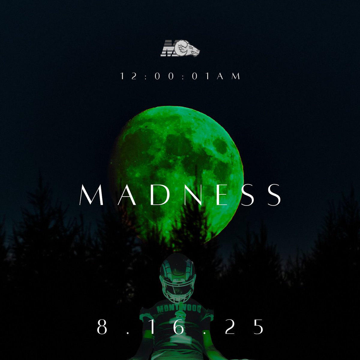 🌙 MIDNIGHT MADNESS IS COMING 🌙

🎉 Ramapalooza Festivities
📅 Friday, August 15, 2025
🕗 Festivities Begin: 8:00 PM
📍Montwood High School
🥁 Music, games, food, and school spirit all night long!

🏈 Pads Popping at Midnight
⏱ 12:00:01 AM — Saturday, August 16, 2025