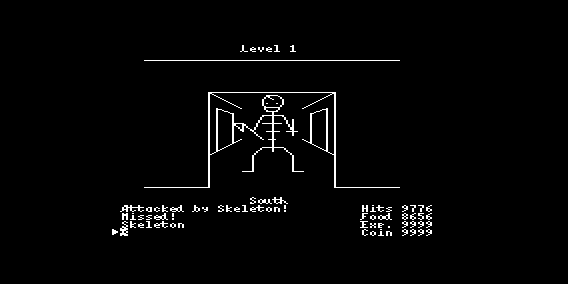 aleksieeben's tweet photo. VIC 20 Ultima I (wip) #vic20 #ultima #portedgames #retrogaming #mos6502 #8bit Town, dungeon https://t.co/ETIanNBkKb