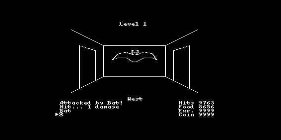 aleksieeben's tweet photo. VIC 20 Ultima I (wip) #vic20 #ultima #portedgames #retrogaming #mos6502 #8bit Town, dungeon https://t.co/ETIanNBkKb