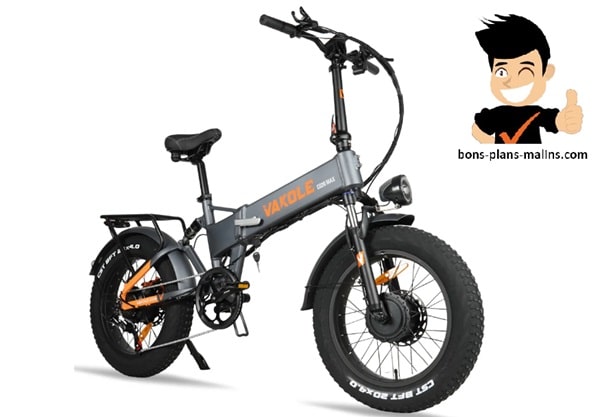 ⚡ Nouveau bon plan Pneus larges, deux moteurs le vélo électrique Vakole CO20 MAX en promotion 1399€ 🔥 #bonplan  👉  bons-plans-malins.com/pneus-larges-d…