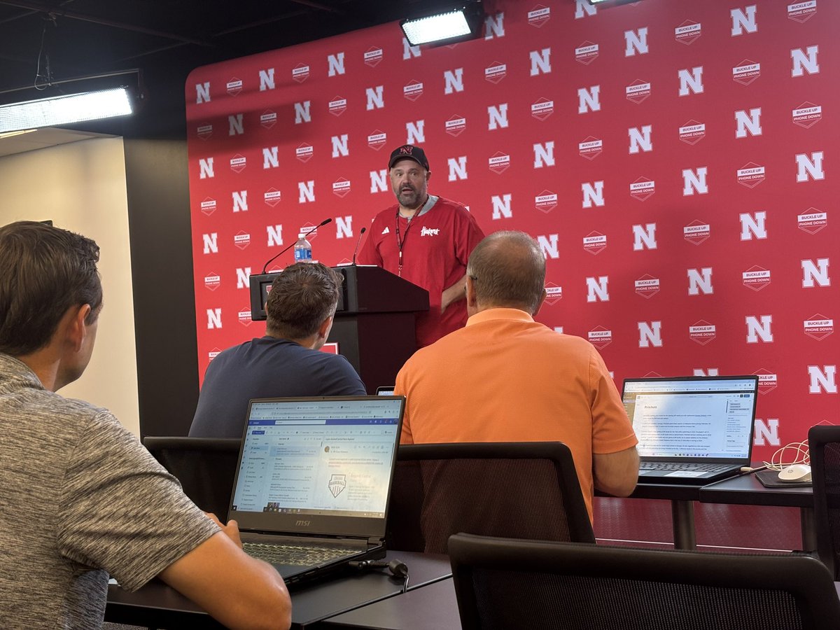 HC Matt Rhule after Nebraska’s first fall camp scrimmage.

Injury update:

CB Blye Hill and LB Gage Stenger will both be out for the season.

#Huskers