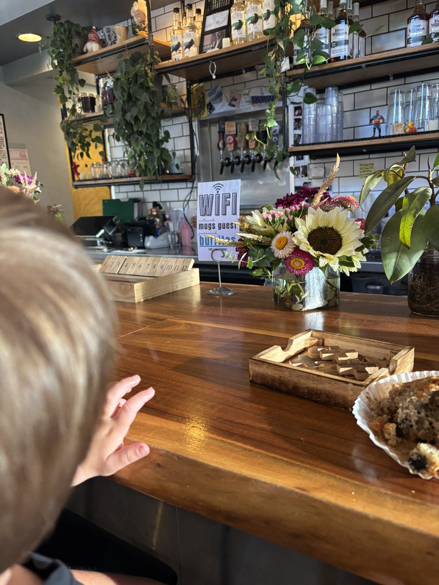 Saturdays are for muffins, playgrounds, and time with my little bff.