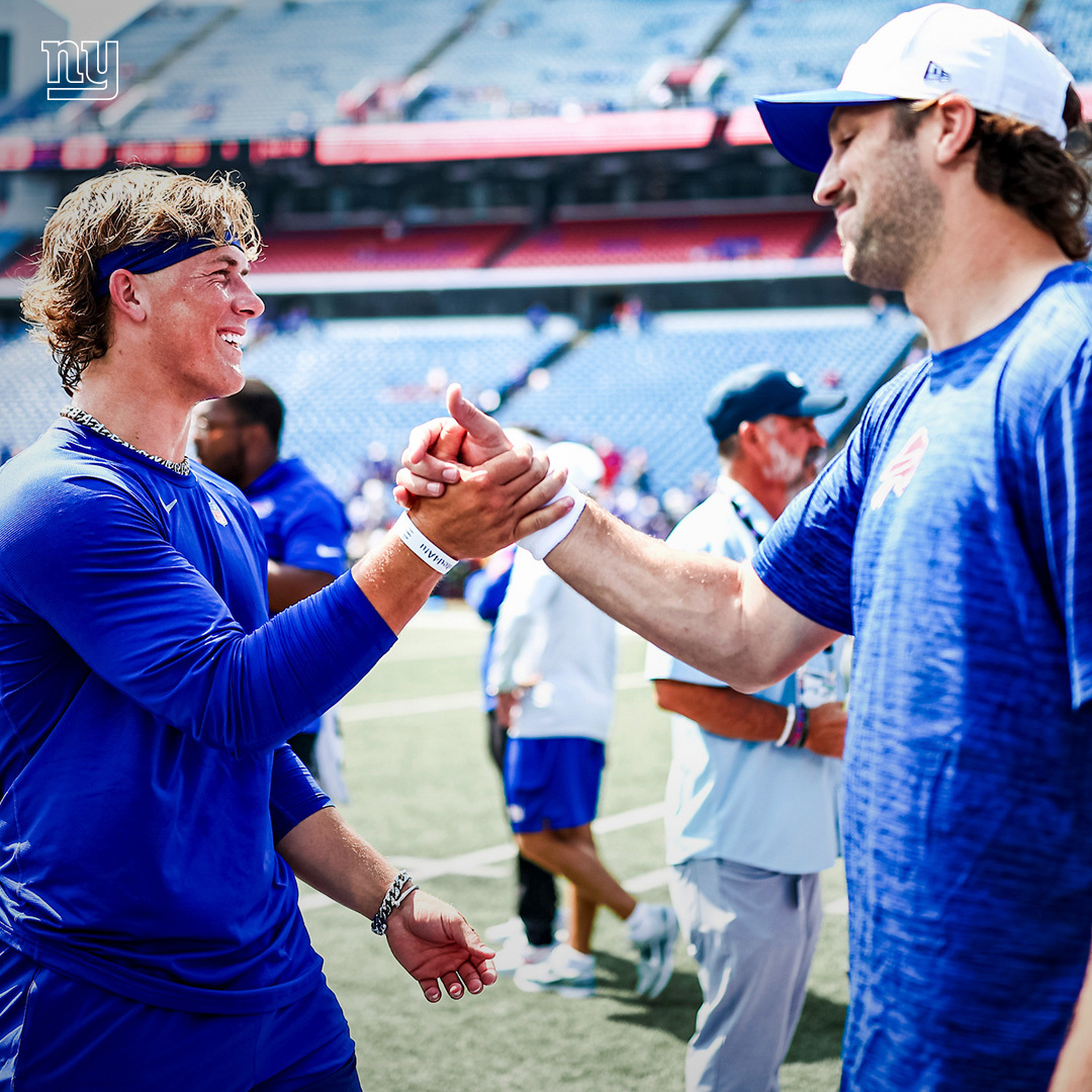New York Giants (@giants) on Twitter photo Jaxson 🤝 Josh Jaxson 🤝 Josh
