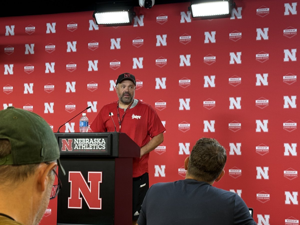 Matt Rhule announces that DB Blye Hill and LB Gage Stenger will be out for the season. #Huskers