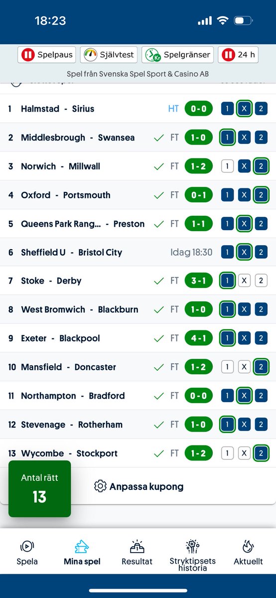 Flera bolag jagar full pott. Vår fina Mega redan klar för 13💰