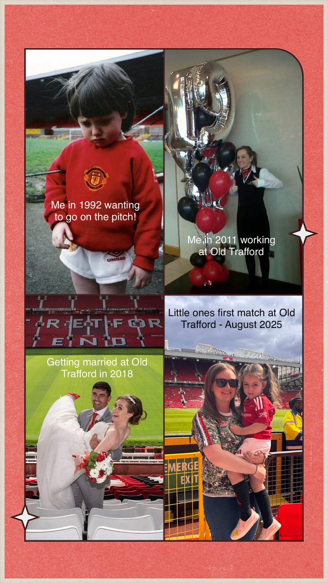 Hannah_M_896's tweet photo. Old Trafford through the years! Loved taking my little one to the match today! Big season ahead! Come on United! #mufc #oldtrafford 🔴⚫️⚪️ https://t.co/T9J9IhYcu2