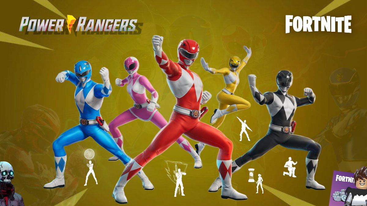 POWER RANGERS GIVEAWAY ⚡️

• Follow 
• Like, Repost &amp; Comment

3 Winners | 3 Bundles | 2 days

#Fortnite
#FortBoyard #FortniteArt