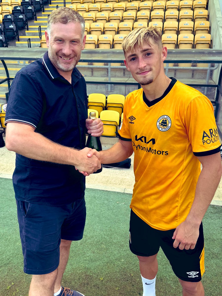 🍾 We asked Clarke Group Construction to pick today’s man-of-the-match.

Their choice was a popular one!