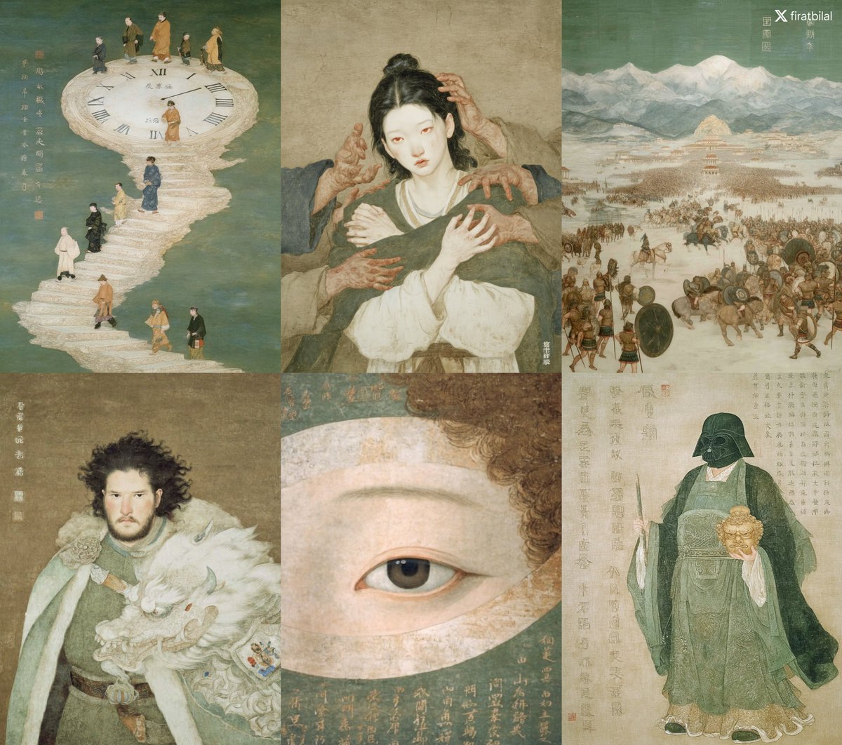 firatbilal's tweet image. Centuries-old art reborn in the digital age. Japanese and Chinese woodblock prints code, create your own masterpiece ✨
--sref 3001229385