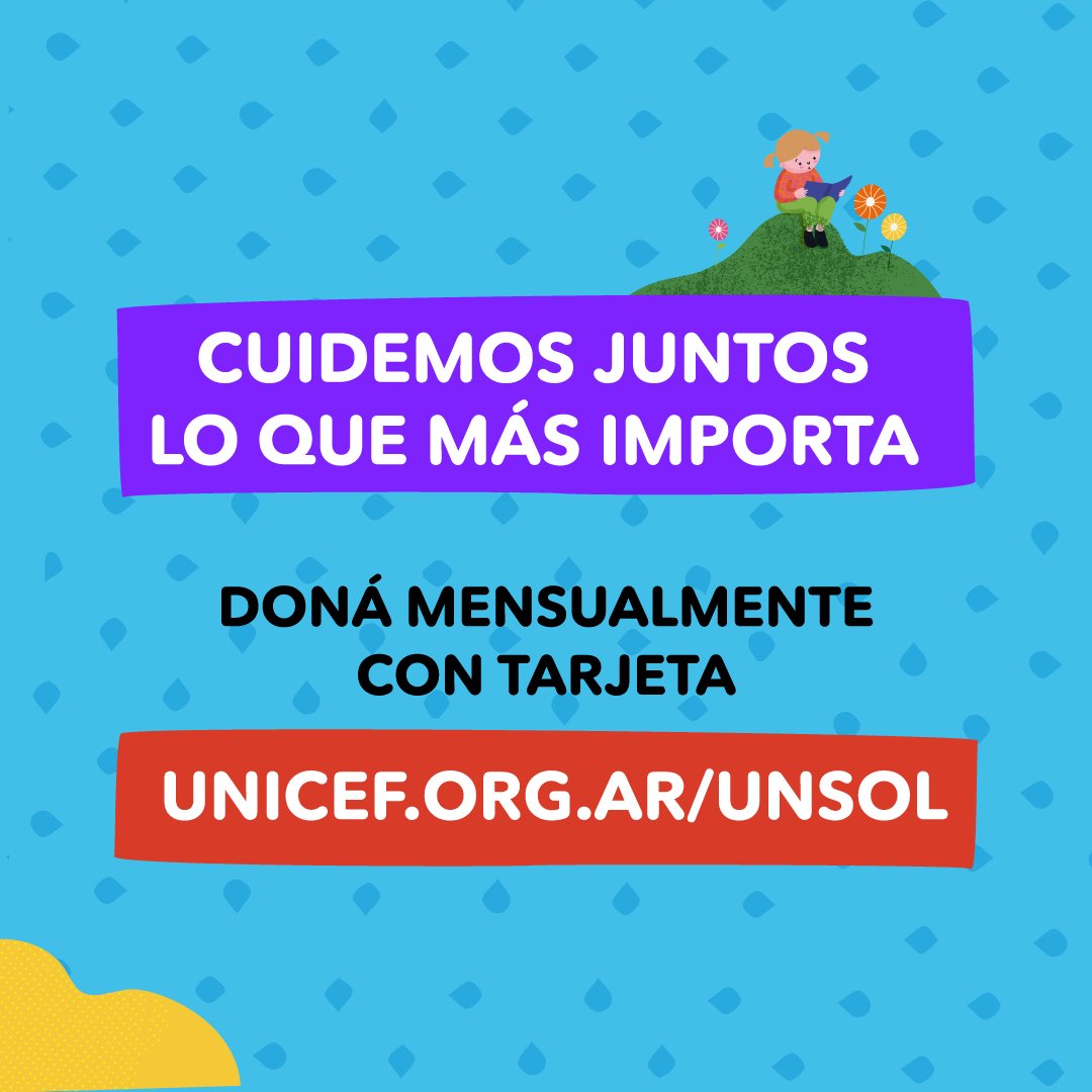 #UnSol2025 Hoy es el día
<a href="/UNICEFargentina/">UNICEF ARGENTINA</a> unicef.org.ar/unsol