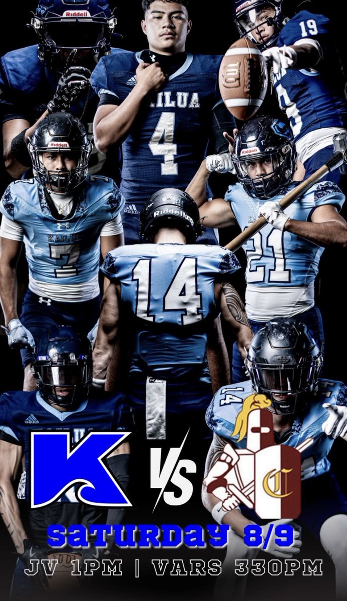 Game Day! Pre-Season Kailua Vs. Castle
<a href="/isaiahkdemello4/">Isaiah Keaunui-DeMello</a> <a href="/RayLeong442031/">Raiden-Blaze Leong</a> <a href="/MicahSua7/">Micah Sua</a> <a href="/JonahSua5/">Jonah Su’a</a> <a href="/Kingston26LC/">Kingston Lee-Caballes</a>