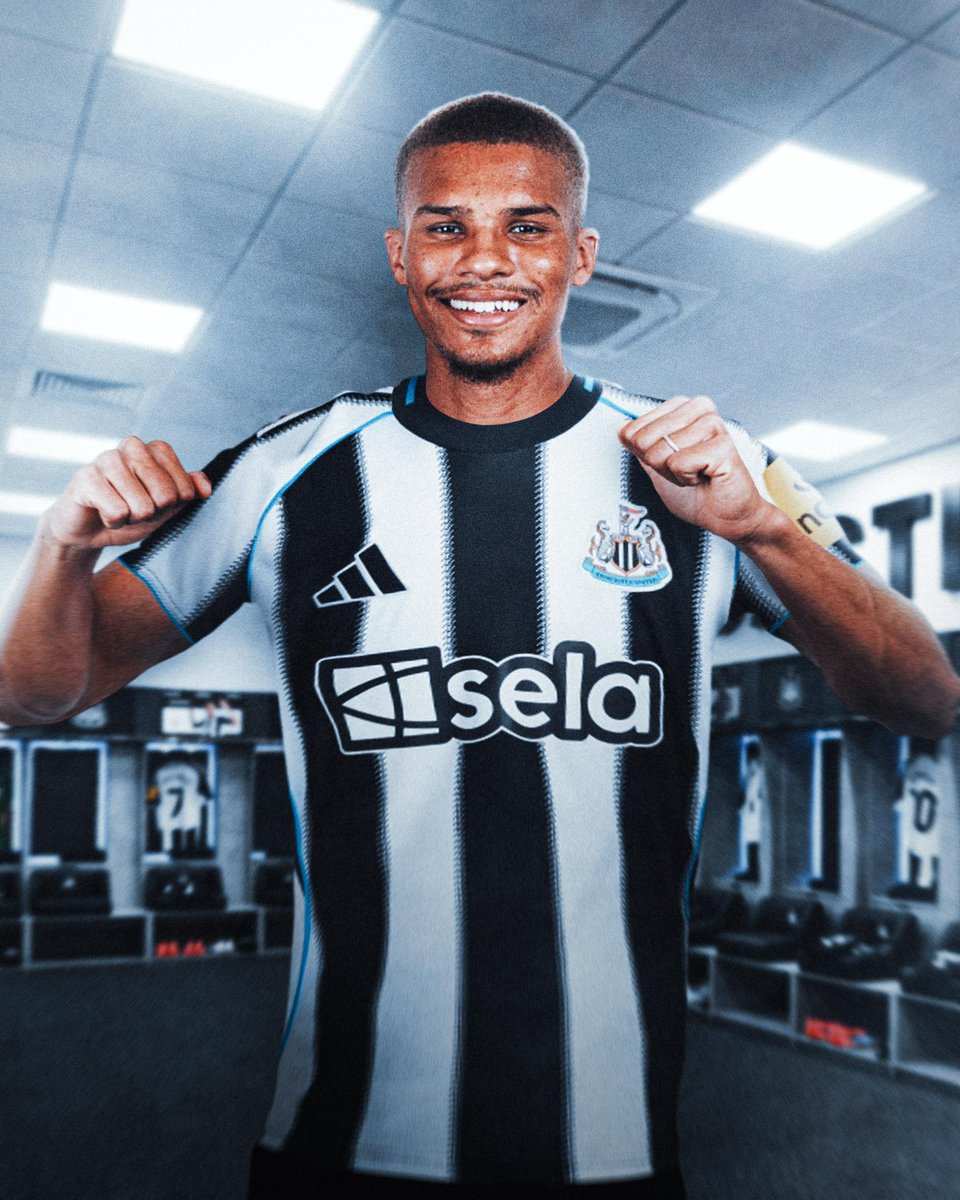 Malick Thiaw to Newcastle United kitswap work for two of my clients ⚫️⚪️

#NUFC #smsports