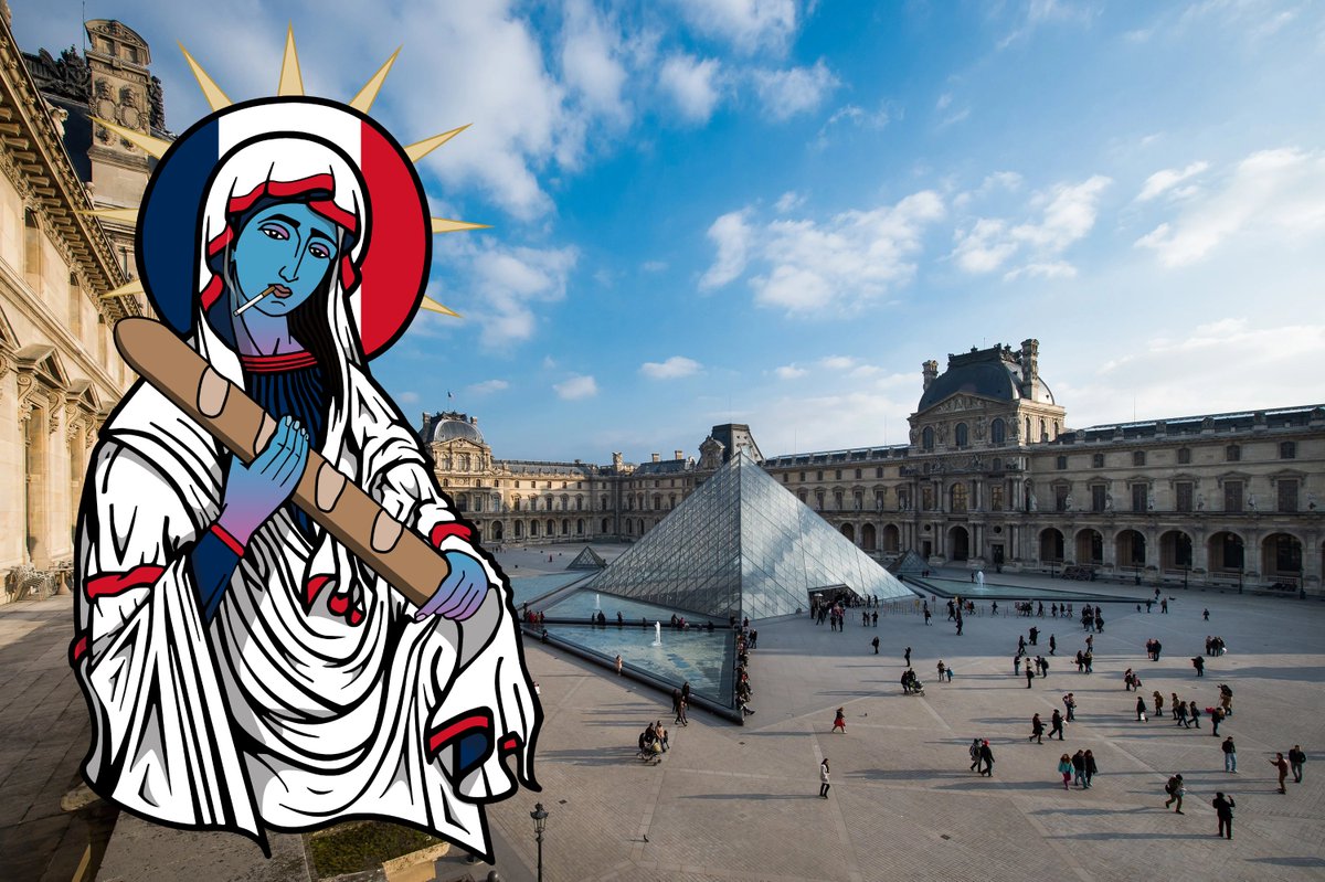 Schmaint of the Day #4

Saint Baguette of Paris

Held by the multi-talented photographer and AI artist <a href="/a1111ac011d0/">Anna Condo</a>!