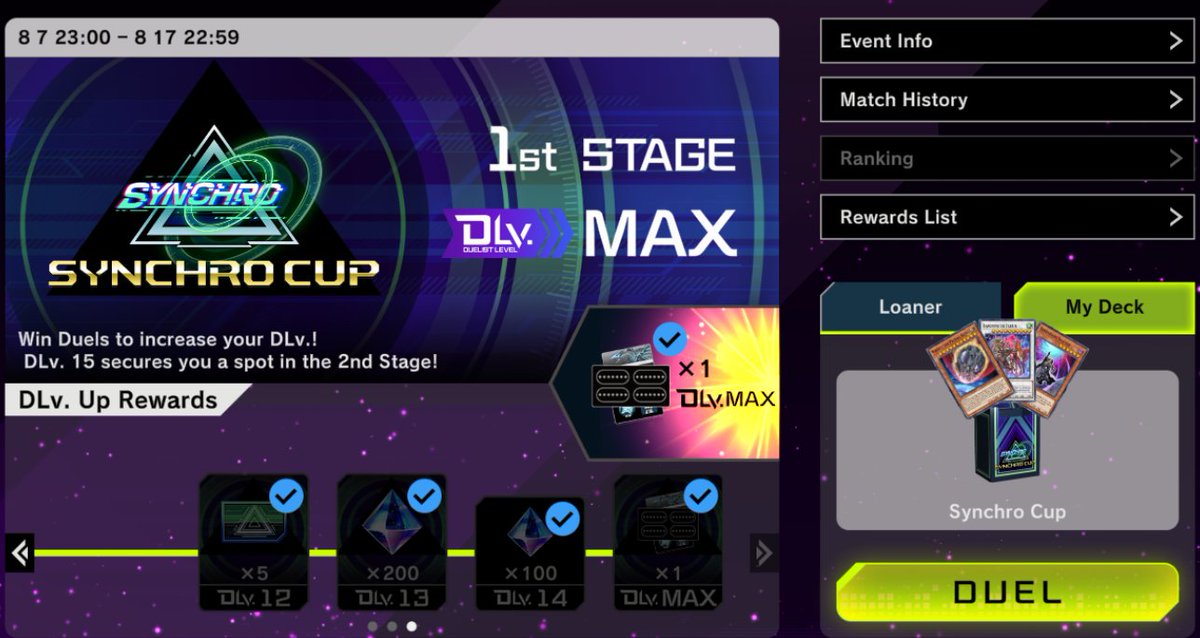 Dlv Max in the Synchro Cup with Ghoti! I wanted to play a deck where my opponent wouldnt surrender and i could synchro summon a lot so i played this deck which was really fun to play