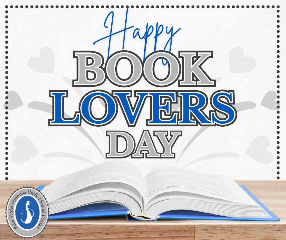PVPUSD (@pvpschools) on Twitter photo Happy Book Lovers Day! 📚
There’s no better time to discover your next great read. Visit <a href="/pvld/">Palos Verdes Library</a> and explore a world of stories, adventures, and ideas: pvld.org
What book will you check out next? #PVPUSDProud Happy Book Lovers Day! 📚
There’s no better time to discover your next great read. Visit <a href="/pvld/">Palos Verdes Library</a> and explore a world of stories, adventures, and ideas: pvld.org
What book will you check out next? #PVPUSDProud