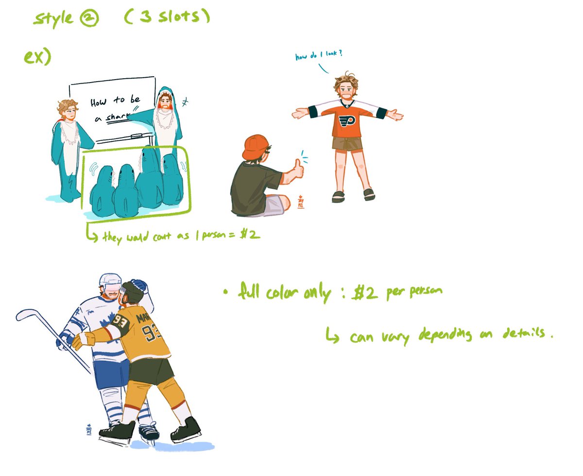 Hi my cㅇmms are open! 6 slots as of now, but I might be open to more 🍏