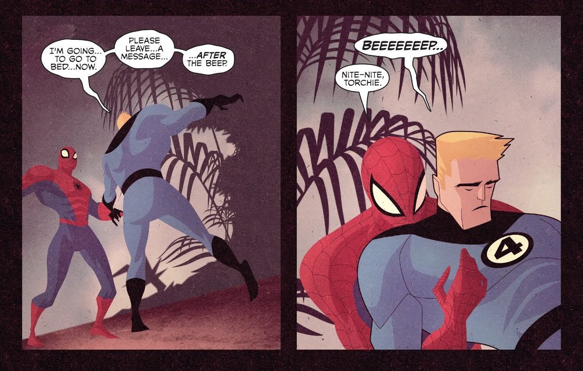 onlyspideytorch's tweet photo. nite-nite, torchie https://t.co/fbO0Js4zuj