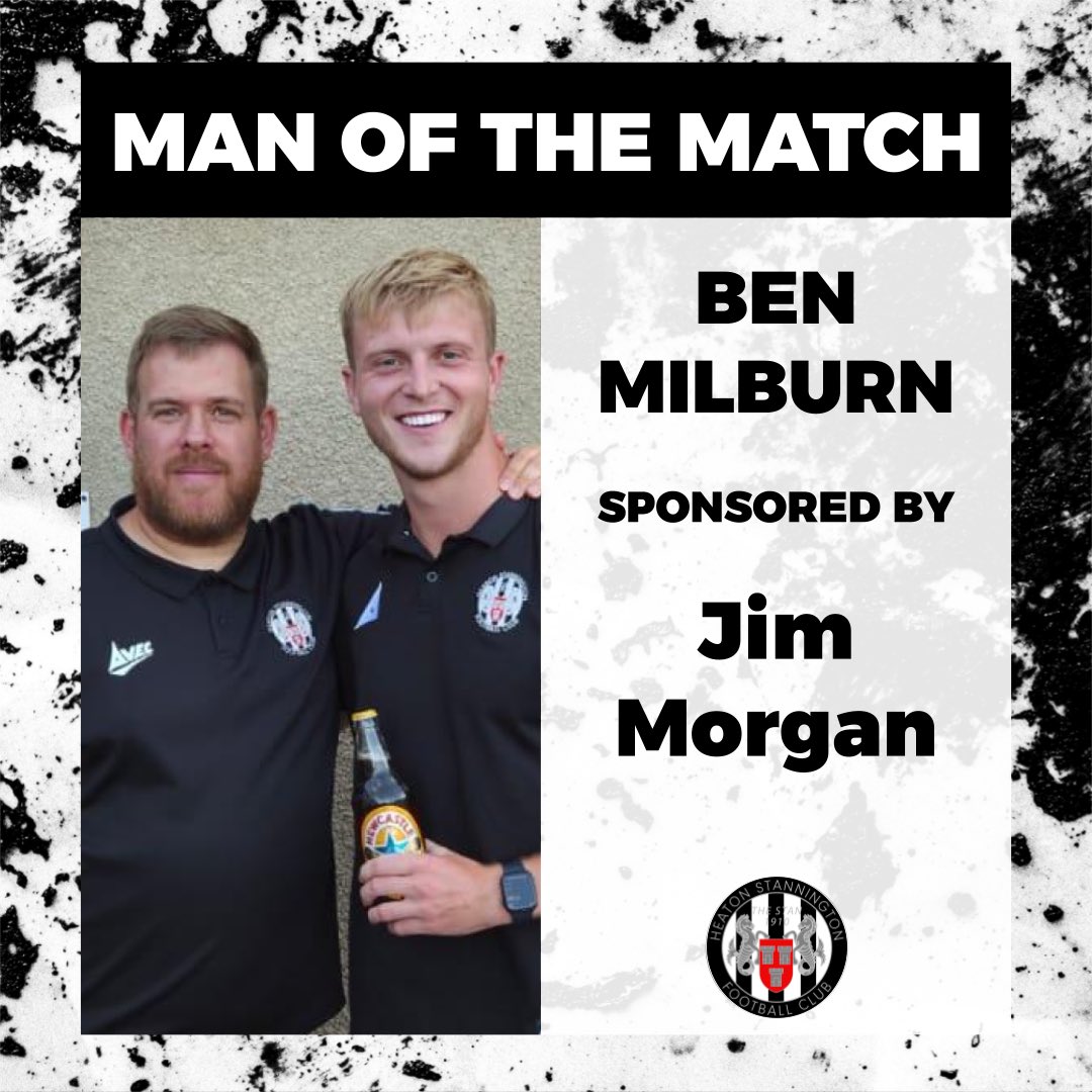 ⭐️MAN OF THE MATCH⭐️

A superb second debut for Ben Milburn who was rock-solid in the Stan defence up against a strong Lincoln attack.

Well done Ben!